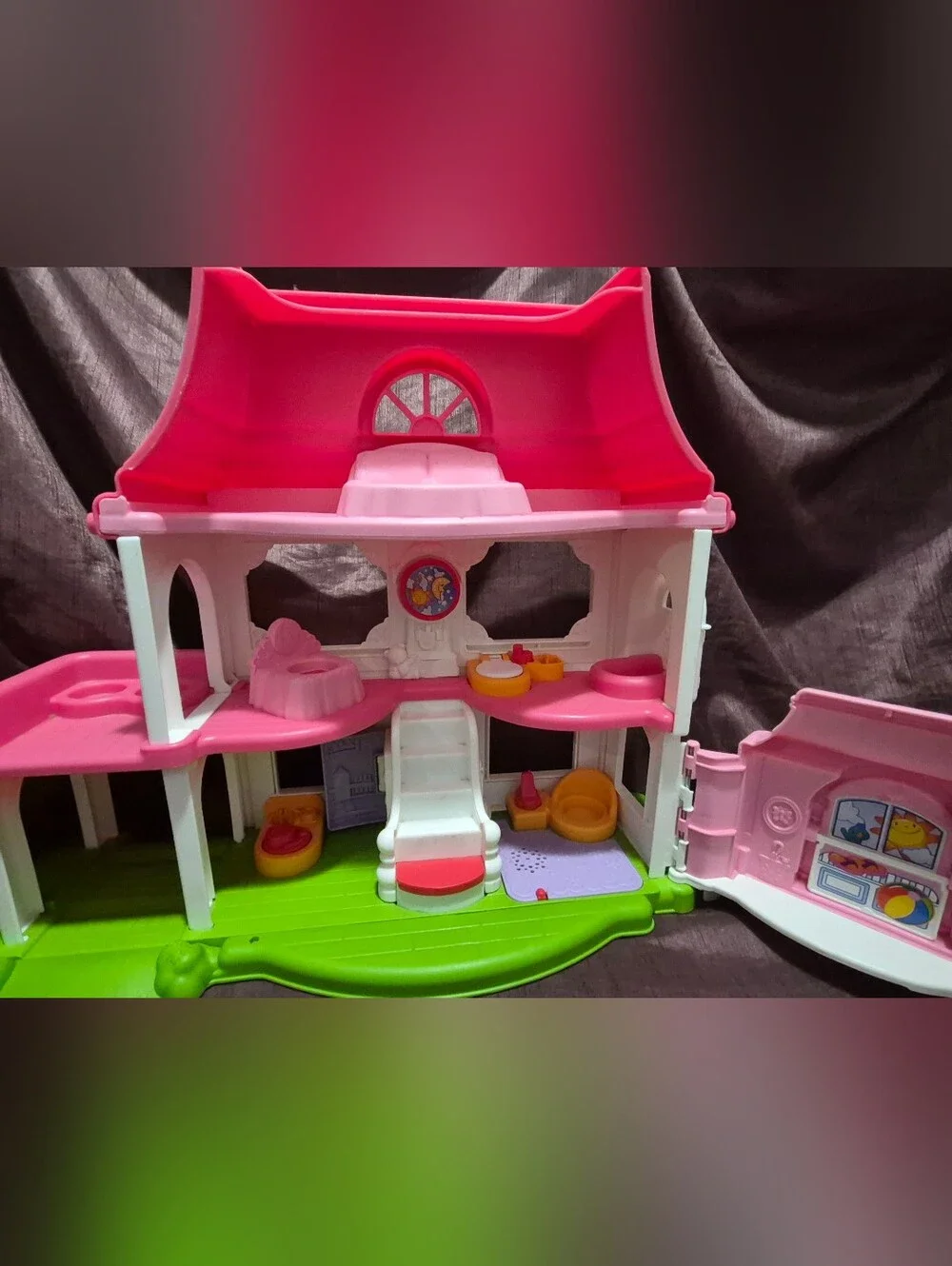Fisher-Price Little People Happy Sounds Home Dollhouse Base Only
